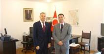Genel Müdürümüz Sn.Barış YILMAZ,Moldova Büyükelçimiz Sn Mehmet Selim KARTAL bey ile makamında görüştü.